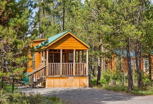 Bend-Sunriver Camping Resort Studio Cabin 6 外观 照片